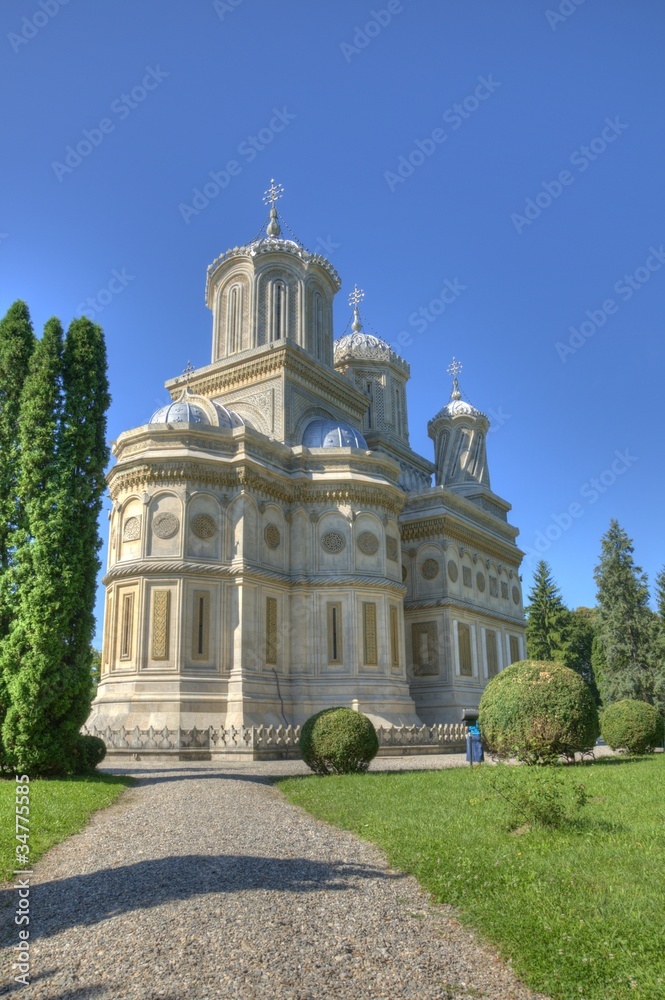 Curtea de Arges othrodox church in Romania Curtea de Arges othrodox church in Romania