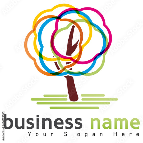 logo arbre design