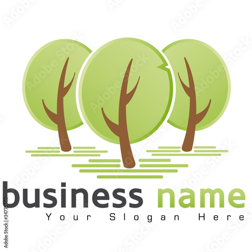 logo arbres/ foret