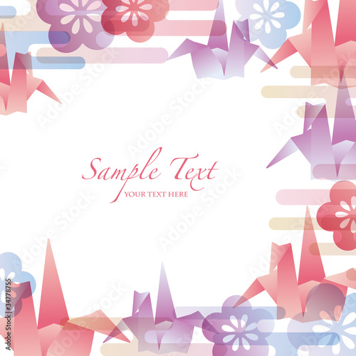 japanese motif background