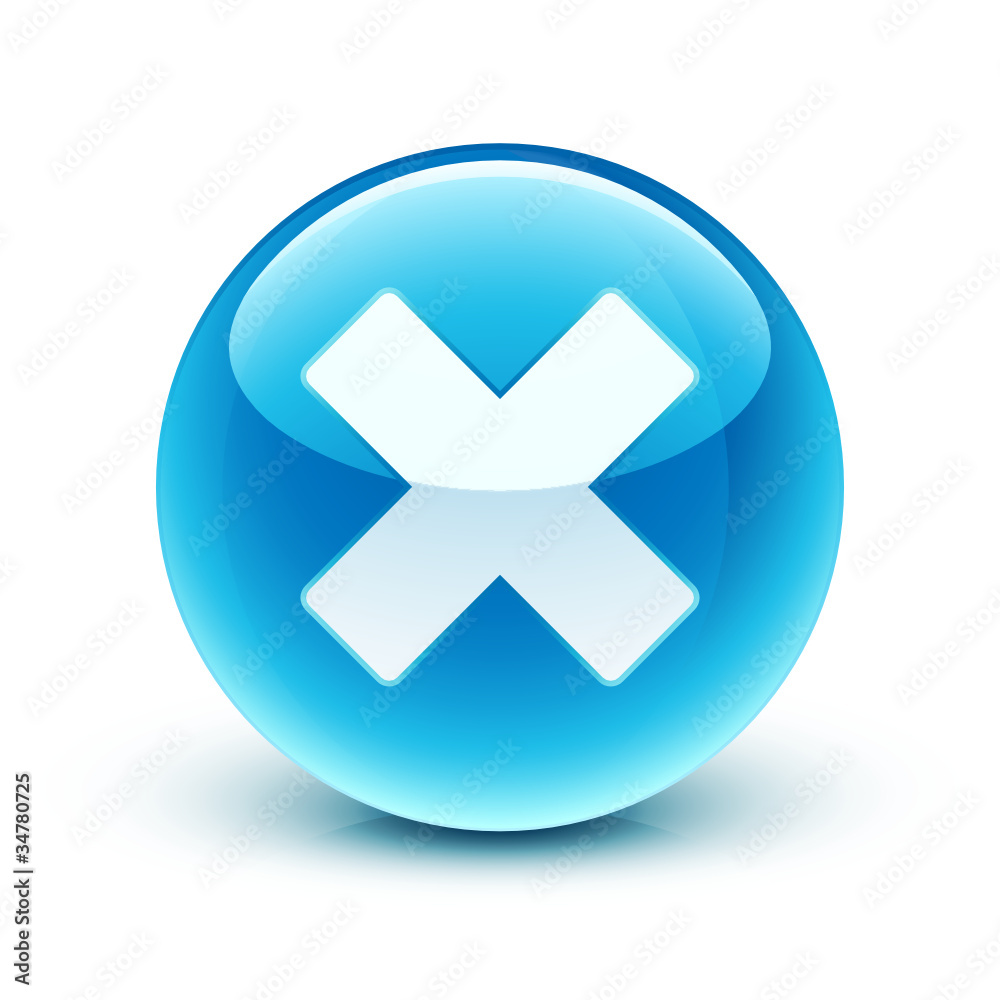 icône croix annulation / cancellation icon icône croix annulation / cancellation icon