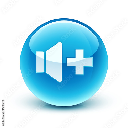icône son musique plus / music sound icon