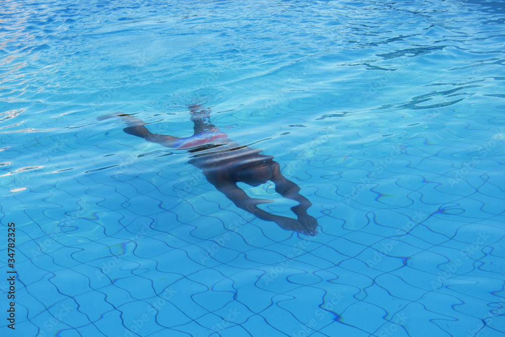 Obraz premium Swimming