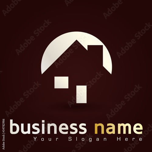 logo maison au clair de lune