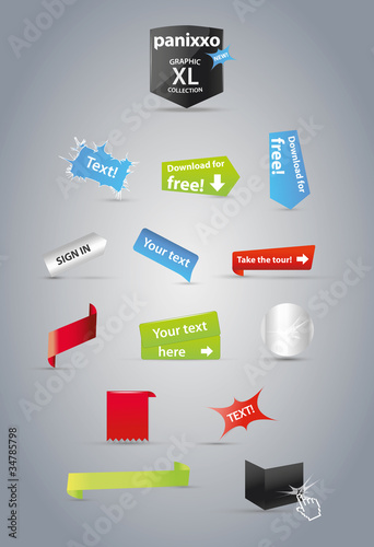Panixxo series - print and web graphics collection