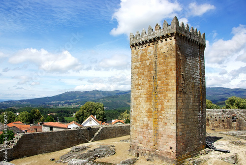Castle of Melgaco  in the north of Portugal. photo