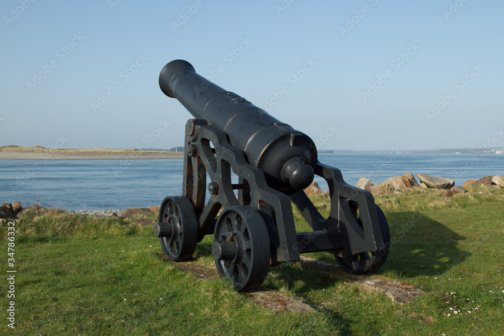 Historic cannon.