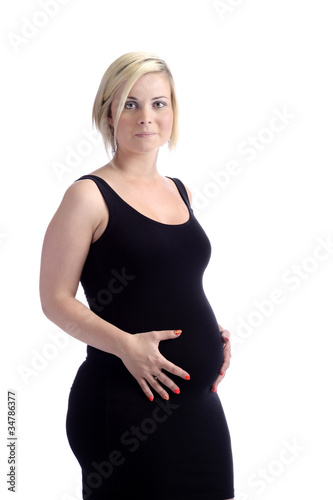beautiful pregnant woman © aldegonde le compte