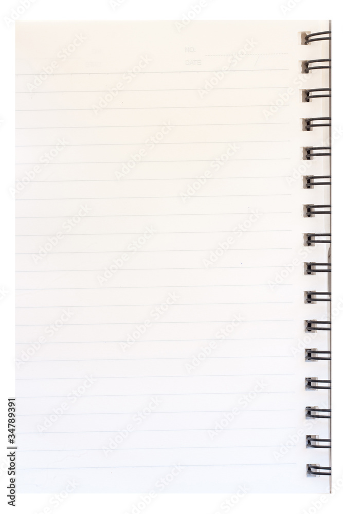 Paper notebook Paper notebook