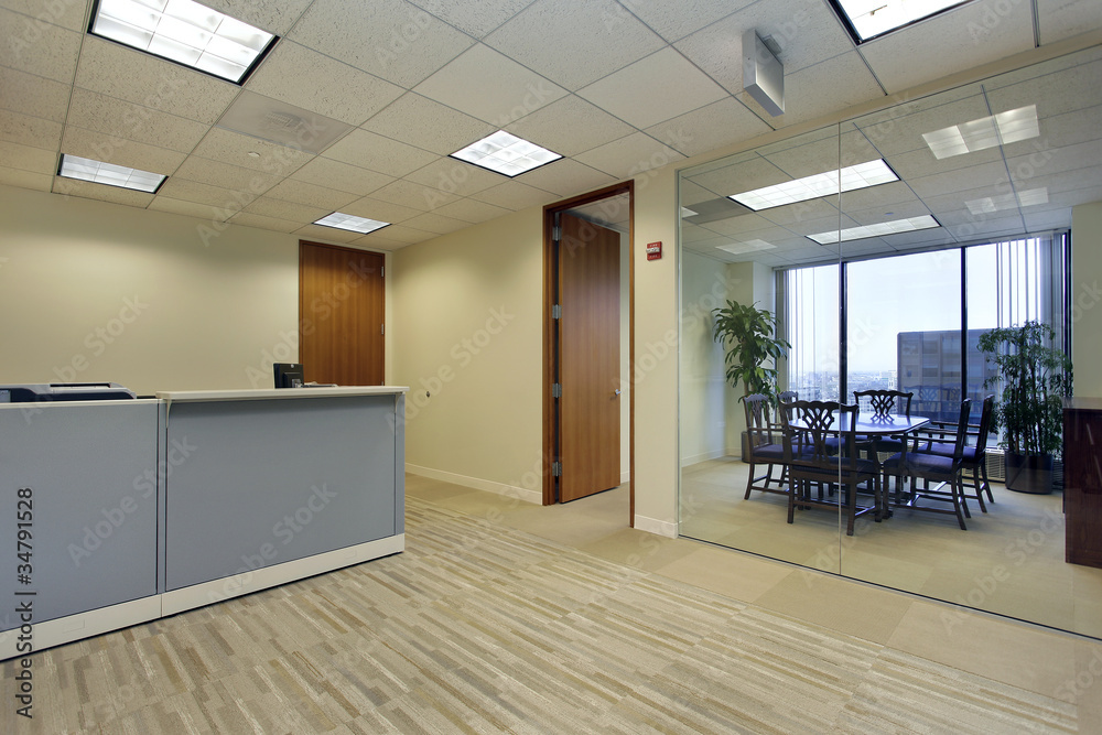 Obraz premium Reception area in office