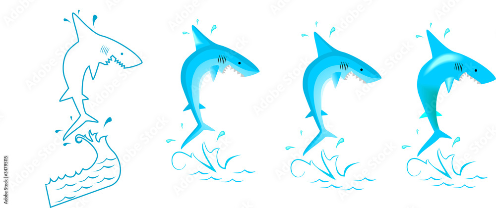 Fototapeta premium shark