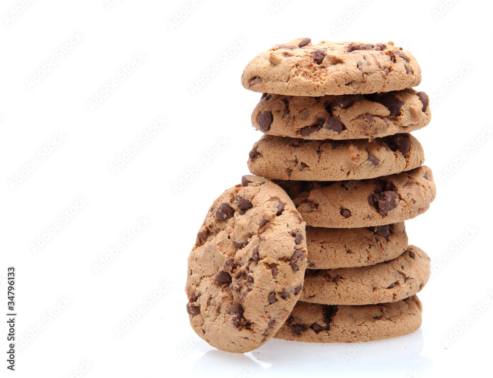 Ciastka z czekoladą