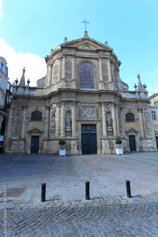 Facade of Eglise Notre Dame (1685-1707),  Bordeaux
