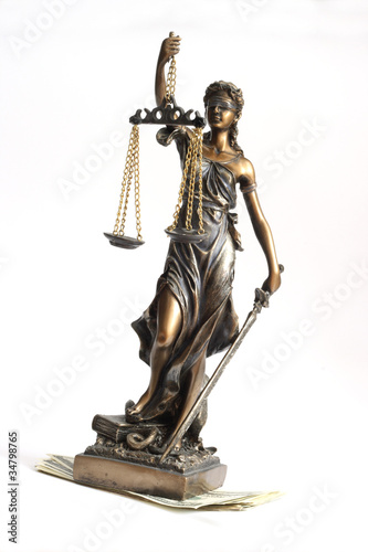 Obraz na plátně Justitia