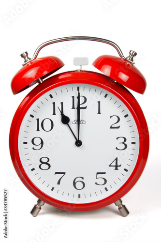 Wecker 11 Uhr / Eleven a clock Stock-Foto | Adobe Stock
