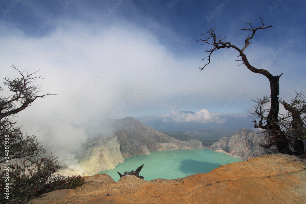 Fototapeta premium Kawah Ijen