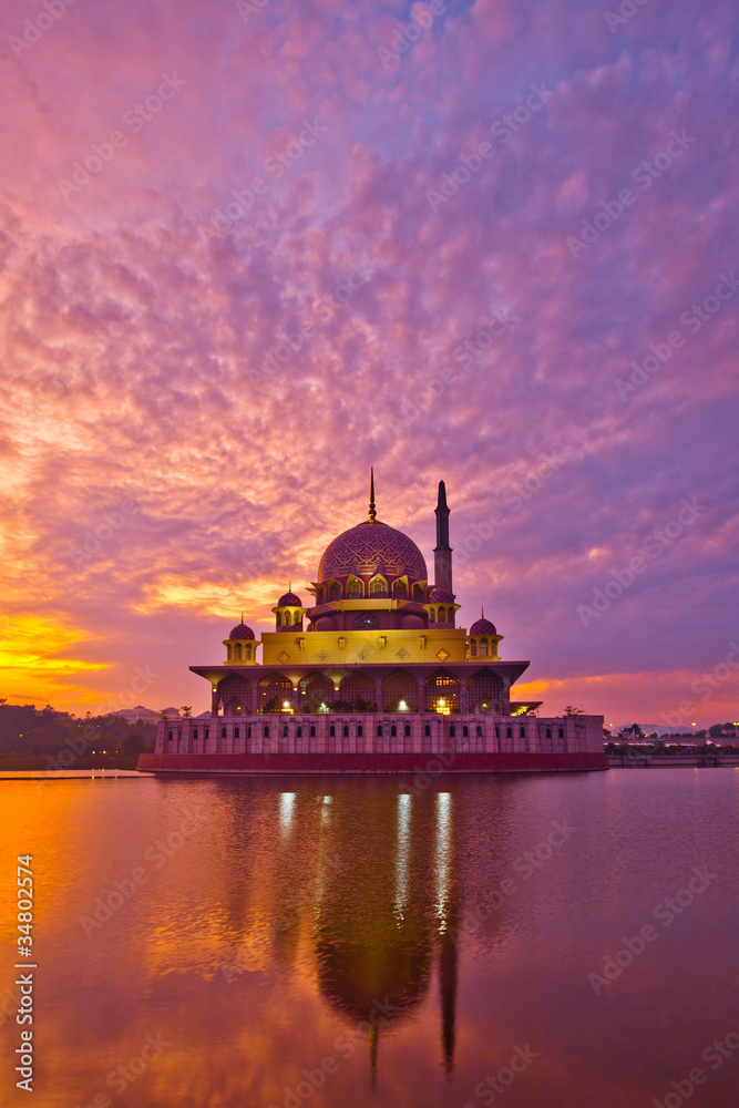 Putra Mosque Sunrise