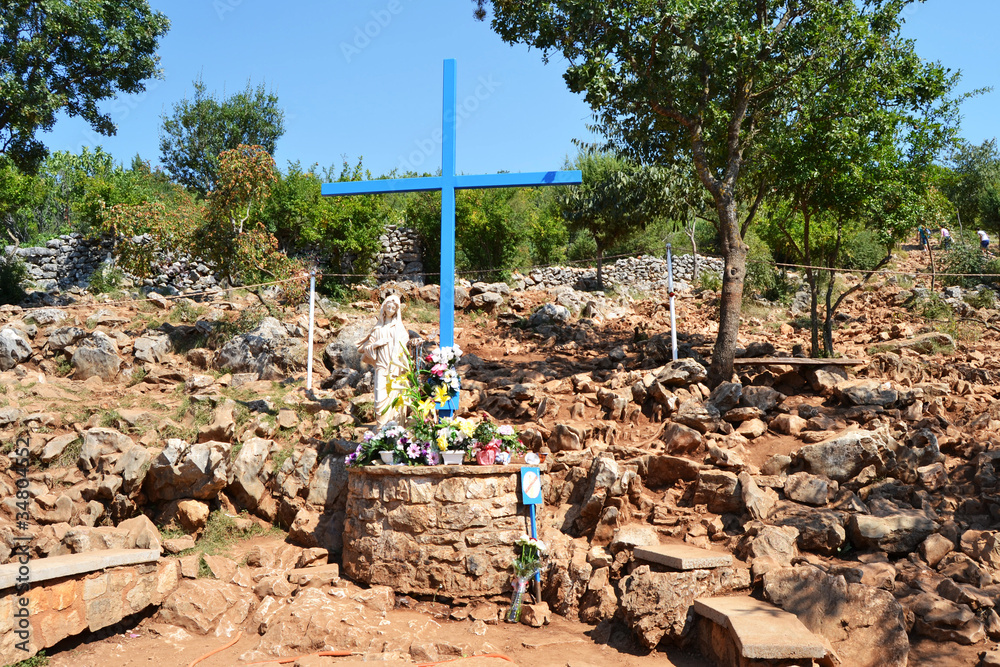 Obraz premium Medjugorje, a place of Pilgrimage