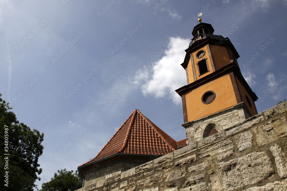 St. Kiliani in Mühlhausen (heute Theater) St. Kiliani in Mühlhausen (heute Theater)