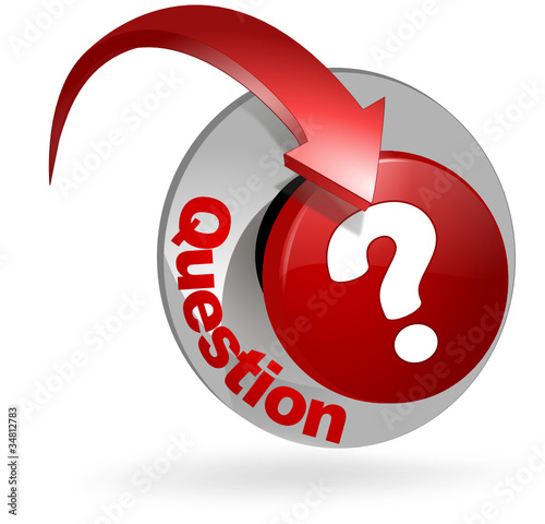question sur bouton web 3d rouge