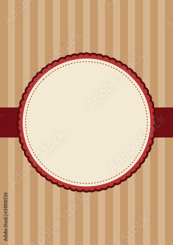 Retro Invitation Card