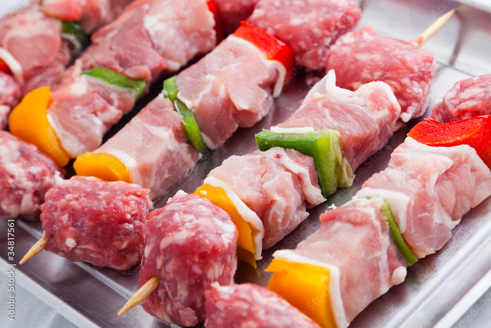 Mixed Meat Kebabs