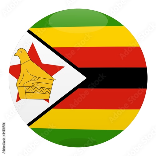 drapeau boule zimbabwe flag