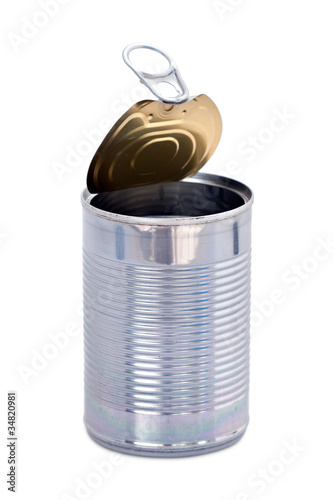 Boîte de conserve vide