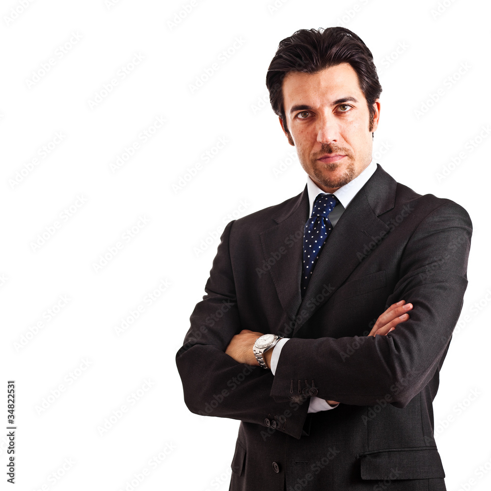 Confident businessman Confident businessman
