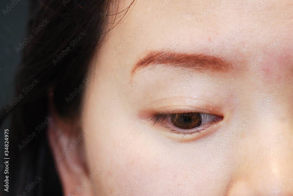 Obraz premium Glazed eyes