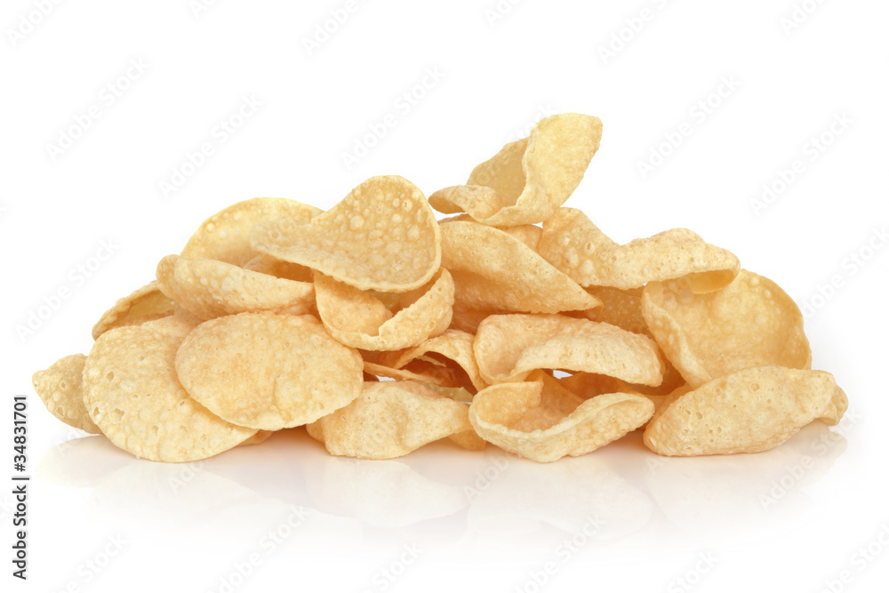 Poppadom Cracker Snack Poppadom Cracker Snack