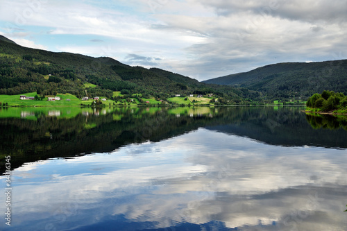 Oppheim lake - Norway photo