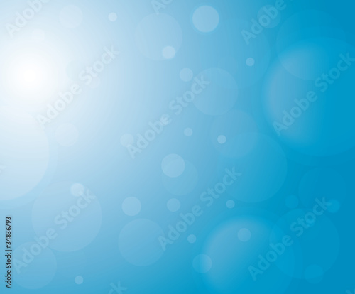 light blue abstract blurred background - eps 10