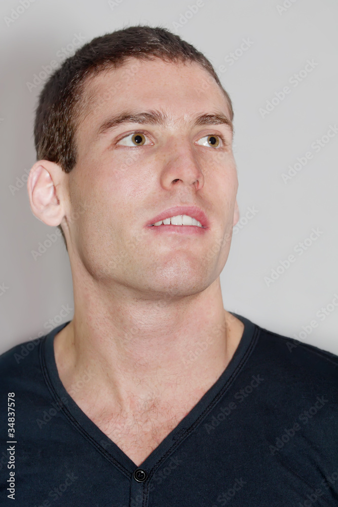 Fototapeta premium Handsome Young White Aussie