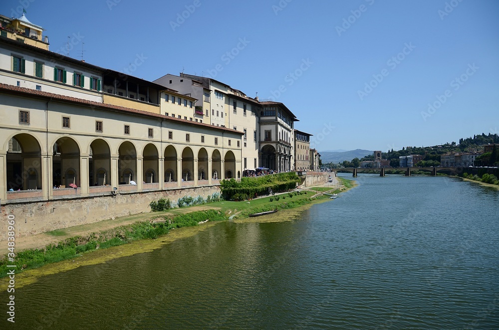 Fototapeta premium Firenze, l'Arno