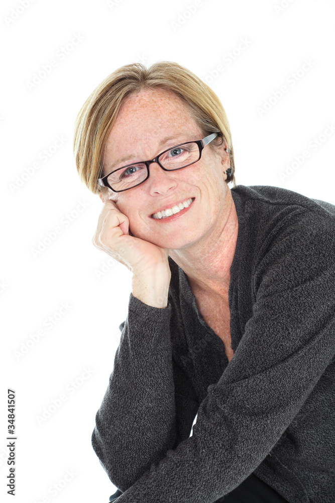 Middle aged woman