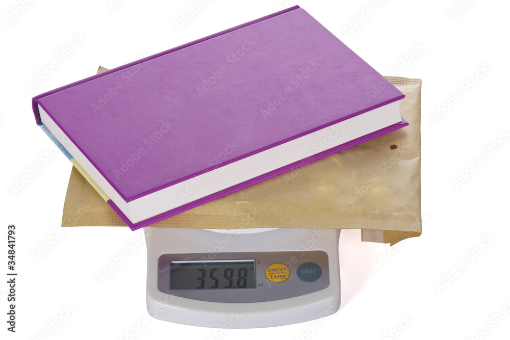 Postal scale with Book letter Postal scale with Book letter