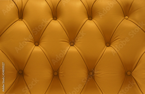 yellow Leather pattern sofa