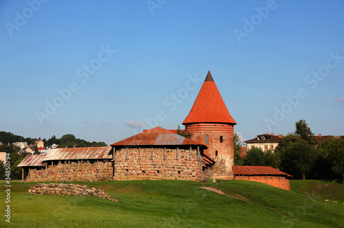 Old castle in Kaunas, Lithuania.