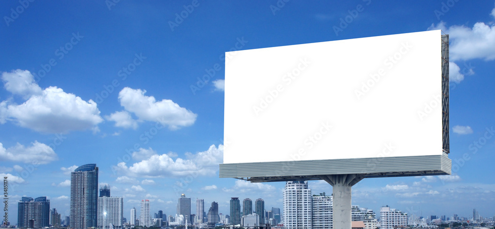 Fototapeta premium Blank billboard