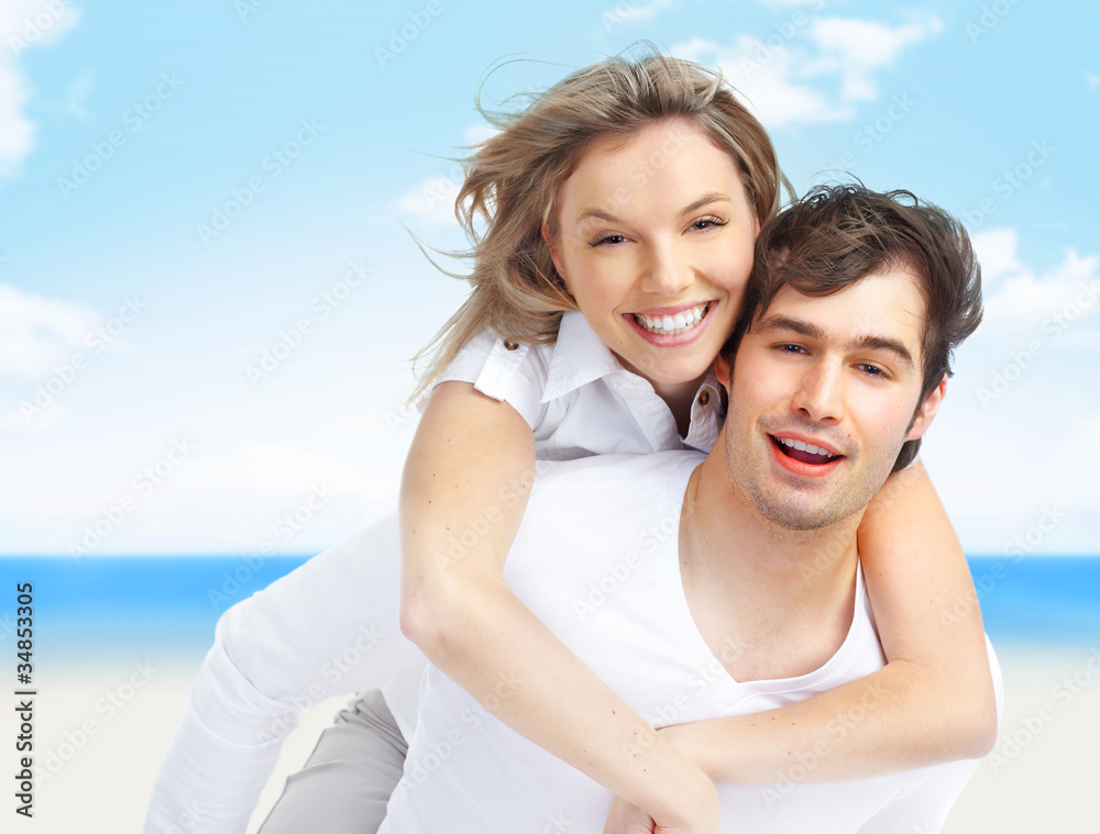 Happy couple. Happy couple.