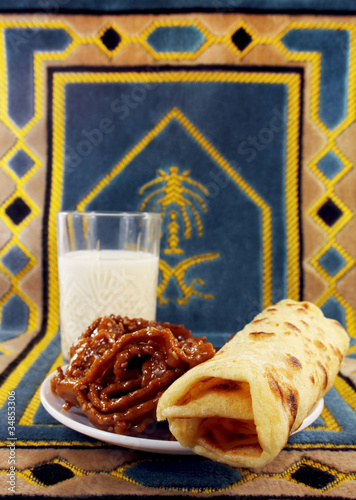 Obraz na plátně ramadan food