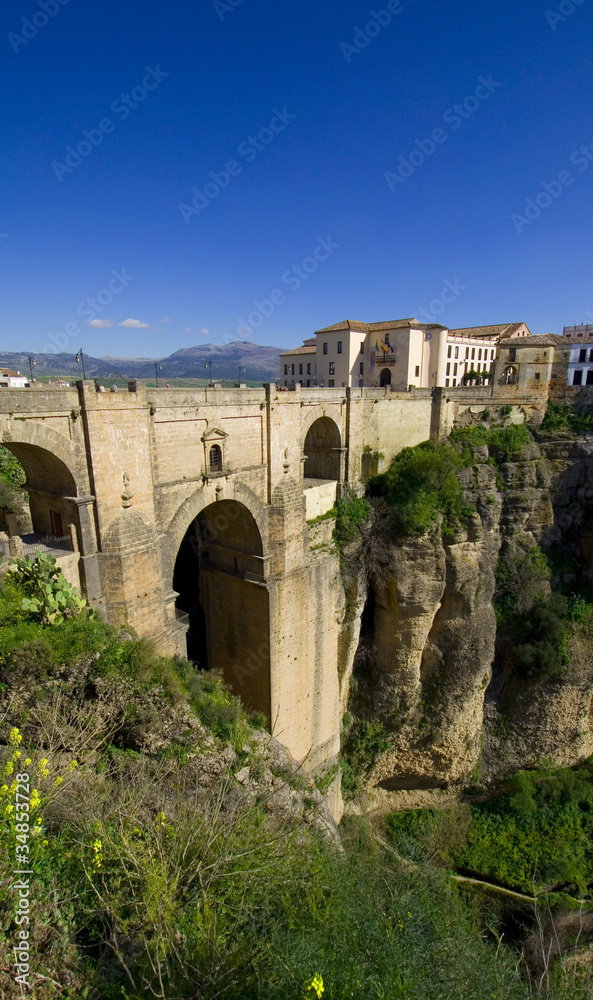 El Puente Nuevo - Ronda Andalusien - Spanien