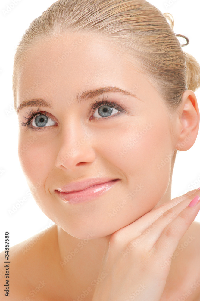 Young smiling woman Young smiling woman