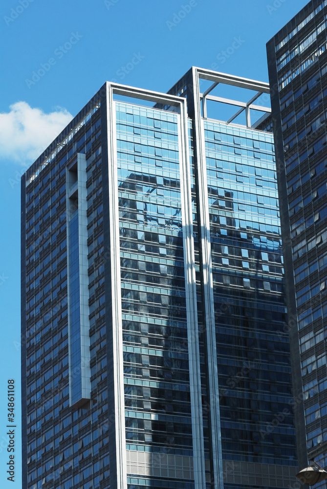 Obraz premium Building exterior glass