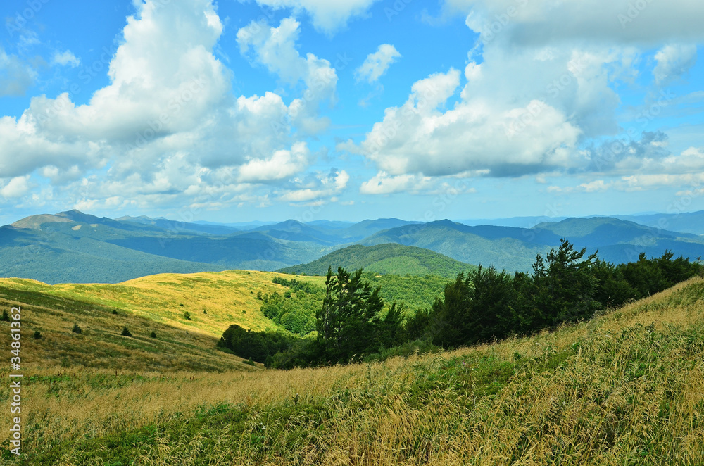 Fototapeta premium Bieszczady mountains, Poland