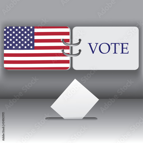 USA 2012  presidential election background photo