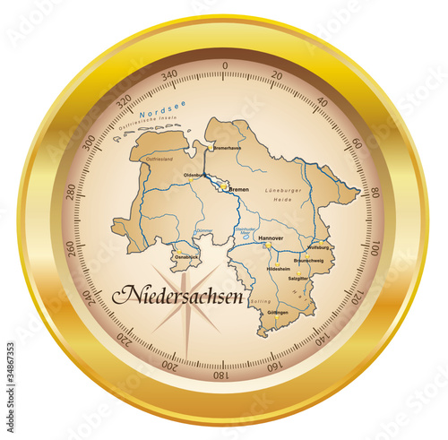 Freistaat Niedersachsen  in SVG photo