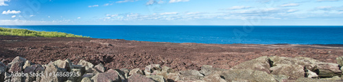 coulée du Piton de la Fournaise, île de la Réunion