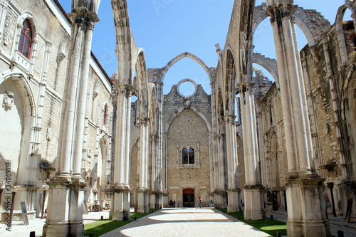 ruínas do carmo,Lisboa,Portugal